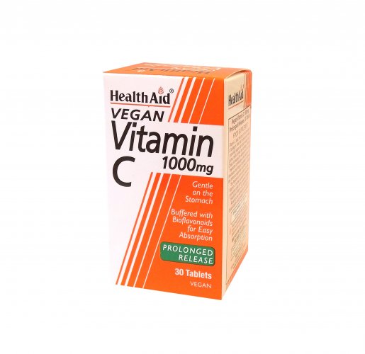 Health Aid Vitamin C 1000mg With Bioflavonoids 30tabs